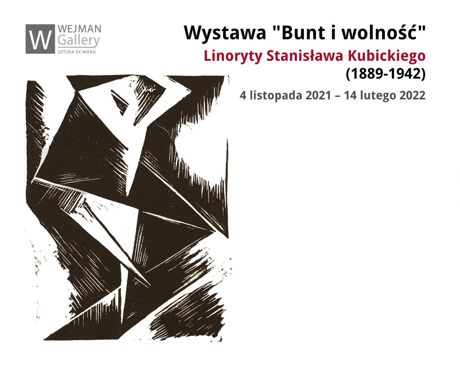 „Bunt i wolność". Linoryty Stanisława Kubickiego (1889-1942)